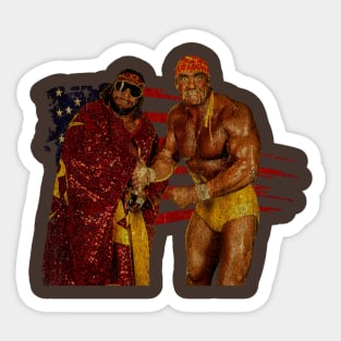 RANDY SAVAGE with megan Sticker